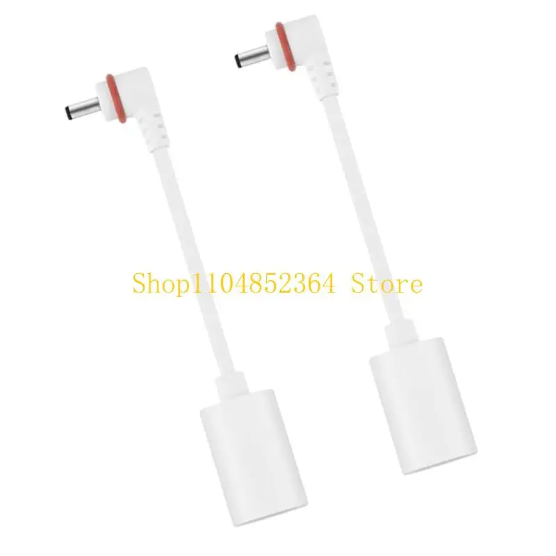 Security Camera Power Adapters Cord USB C to 3.5mm Plug Adapters Solar Panel Monitoring Camera Cable Easy to Install view 5