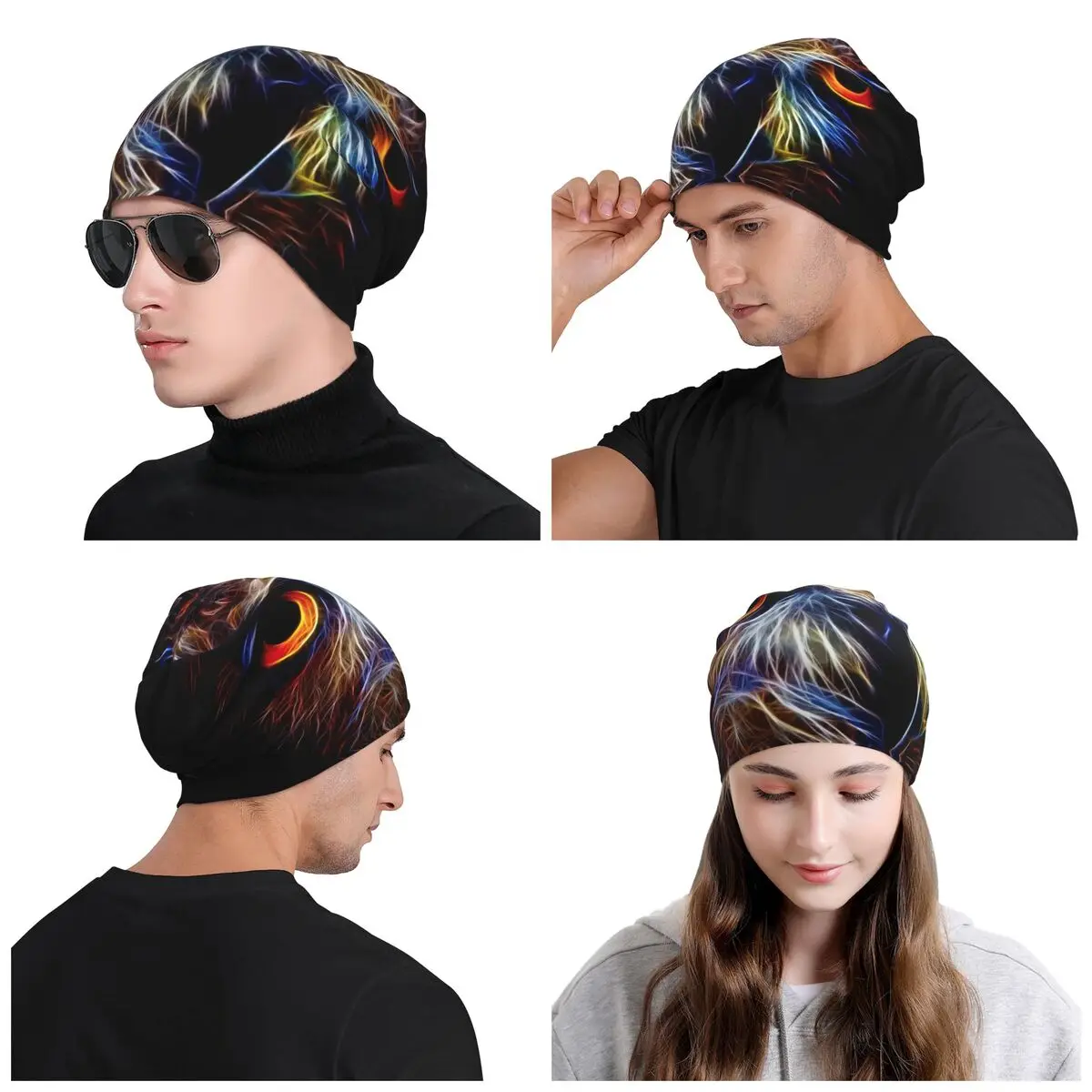 Kreskówka sowa czapka Beanie Unisex zimowa ciepła czapka Homme czapki z dzianiny fajna narty terenowe urocze czapki czapki dla mężczyzn kobiet