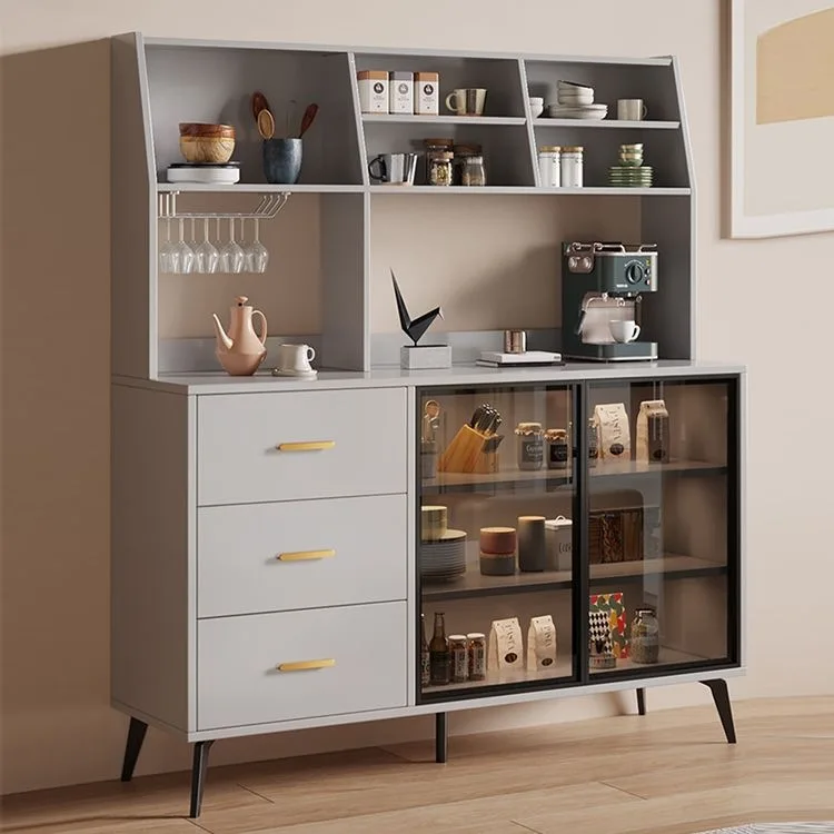 Dining side cabinet household kitchen tea cabinet small apartment simple
