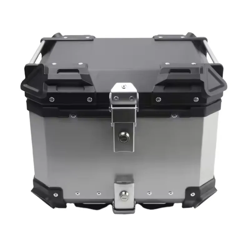 

STLF SUNGPO 35L 45L 55L Waterproof Aluminum Alloy Motorcycle Top Case Quick Release Tail Box Storage Trunk for