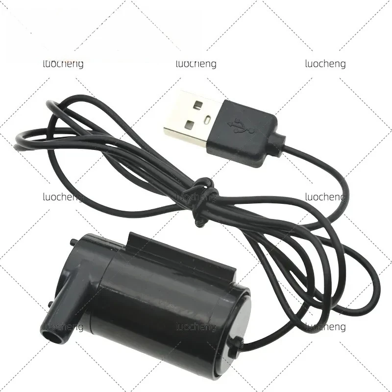 10pcs for Quiet Submersible Mini Micro Water Pump DC3V 5V for Computer Water Cooling Driven by Mobile Phone Charger or USB
