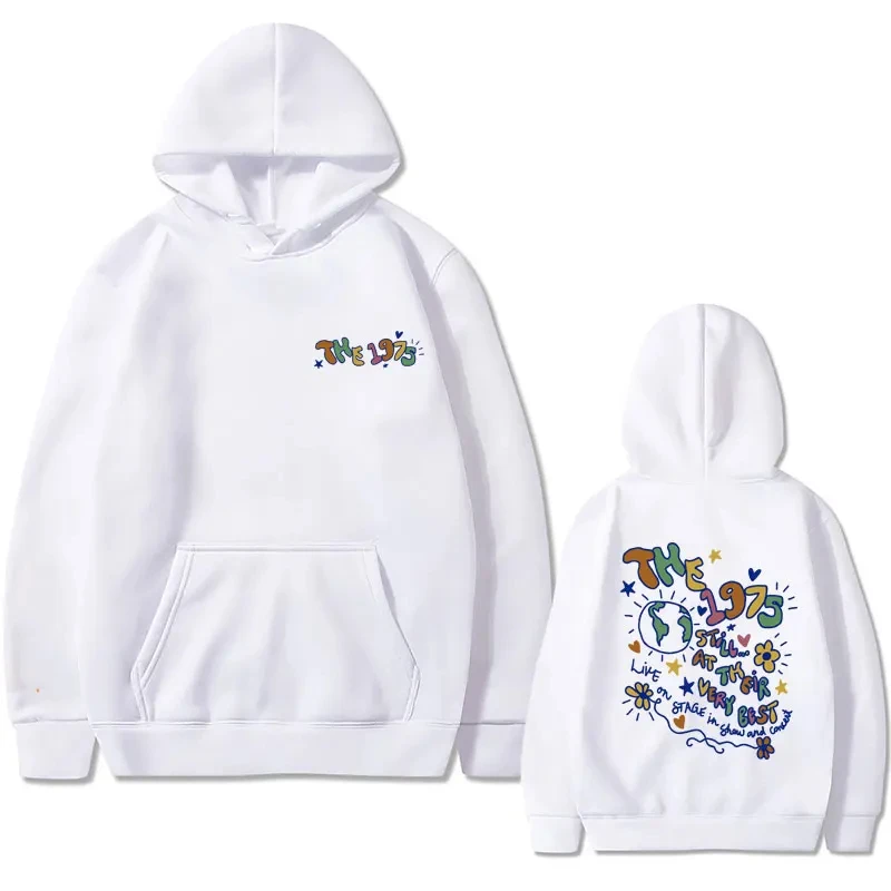 

British Band The 1975 Still At Their Very Best Graphic Hoodie Men Oversized Sweatshirt Male Vintage Indie Alternative Hoodies