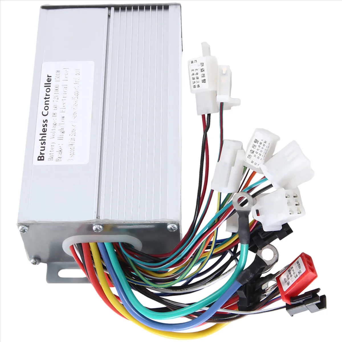 48V 60V 64V 72V 1000W 1500W Electric Controller 12 Tube Dual Mode E-Bike Brushless Controller Speed Motor