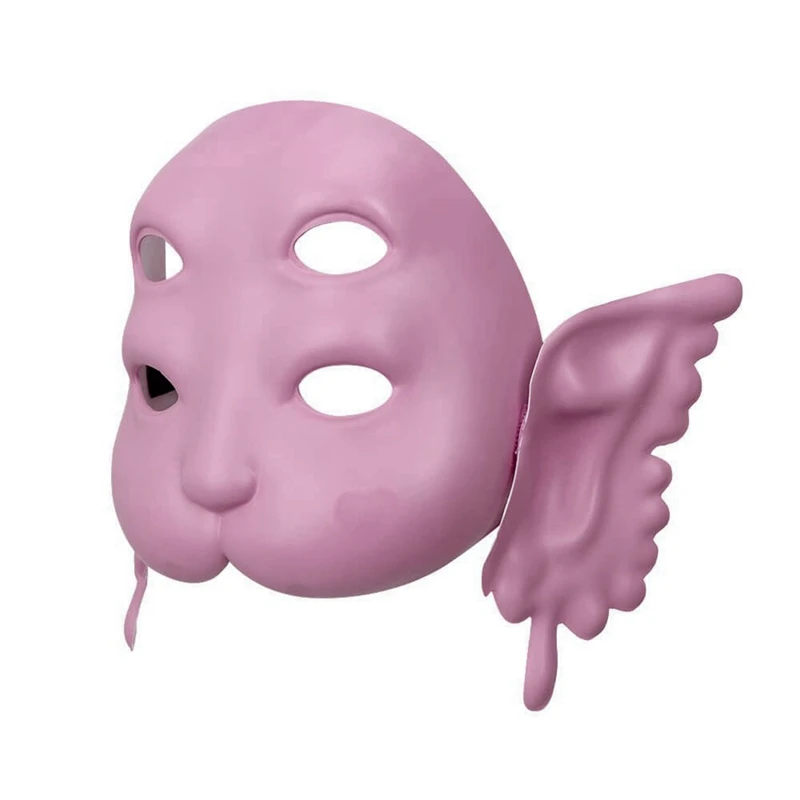 2 Pcs 3D Printed Crying Baby Mask Latex Party AccessoriesJAS