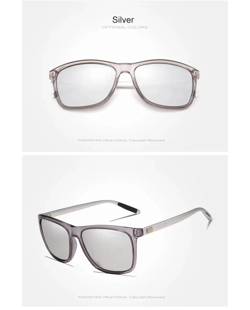 Kingseven neue Sonnenbrille für Männer polarisierte uv400 Augenschutz Linse Nachtsicht brille Damen accessoires Vintage Brillen – Detail 9