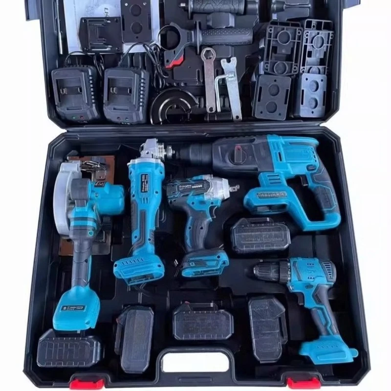 

Four-piece household multi-function brushless power tools