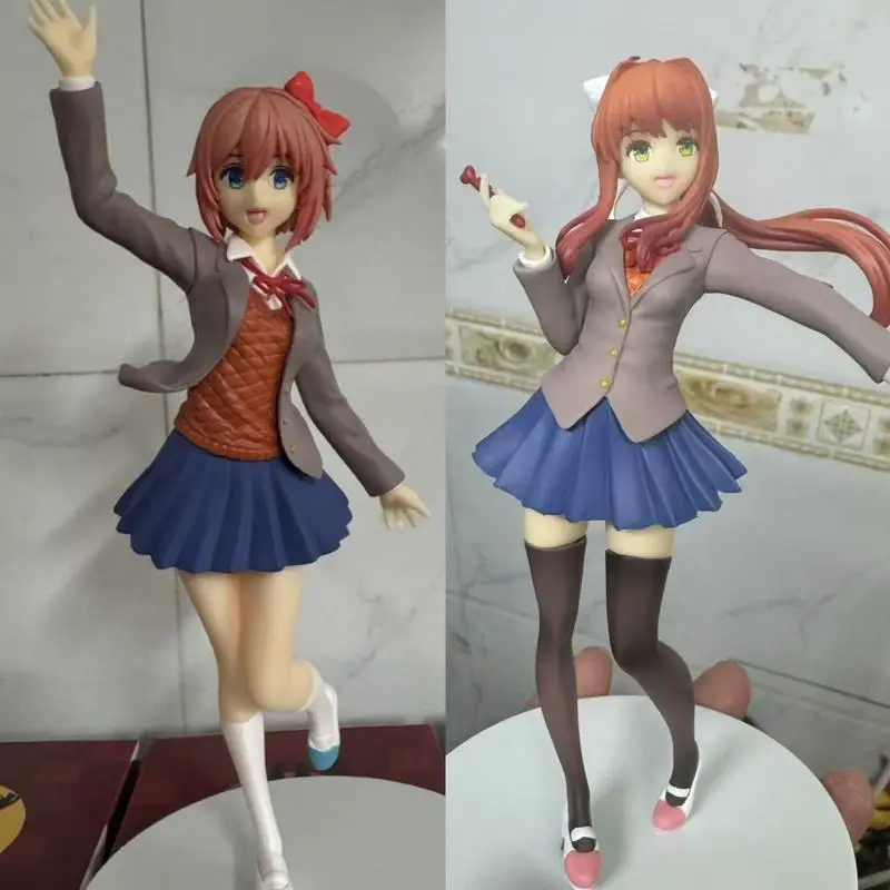 

Горячая новинка: Фигурка Сайори из аниме-сериала «Heartbeat Literature Club», 18 см, стоящая, красивая девушка, подарок на день рождения, модель для демонстрации