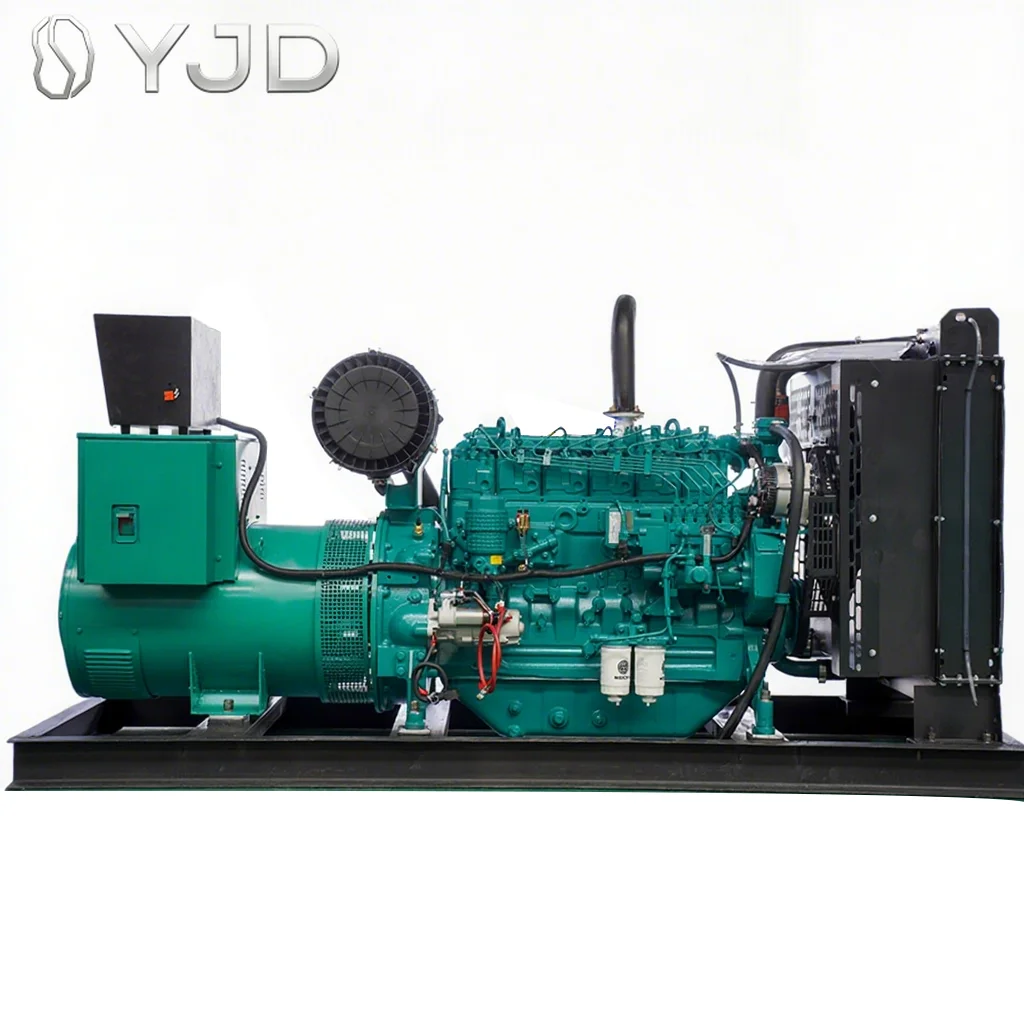 WP6D167E200 150kW Silent Diesel Generator with Auto Start Open Frame 50/60Hz ATS for 110V 230V 380V 220V Rated Voltage