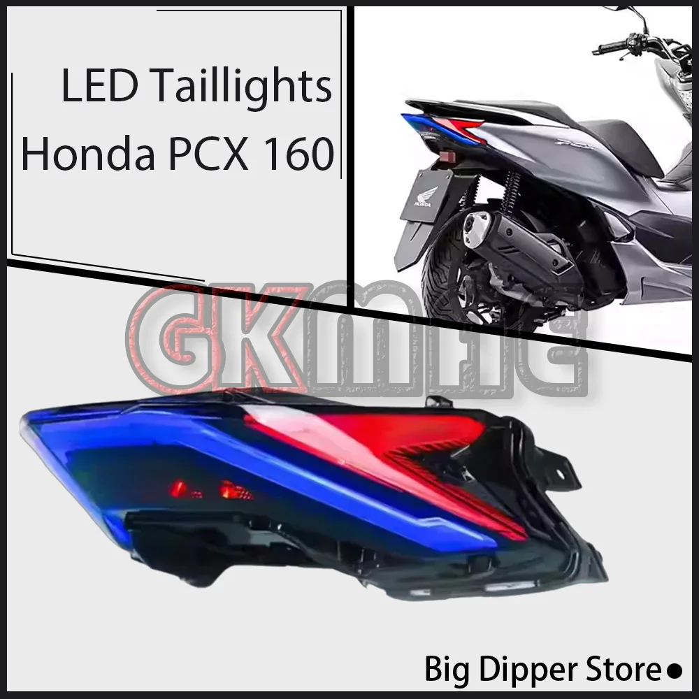 

New For Honda PCX 160 PCX160 2021-2026 Motorcycle Modified Taillights Rear Brake Light Fit Honda PCX 160