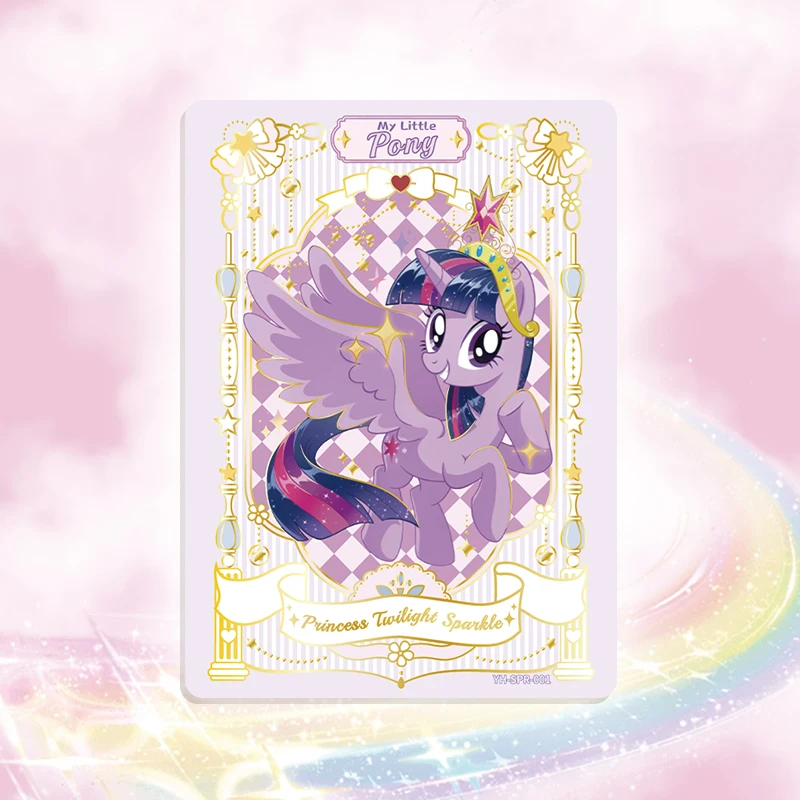 In Stock Card Tour My Little Pony Official Genuine G4 Messenger Cloud Tour Limited Collection Card Gift Box Collection Gift