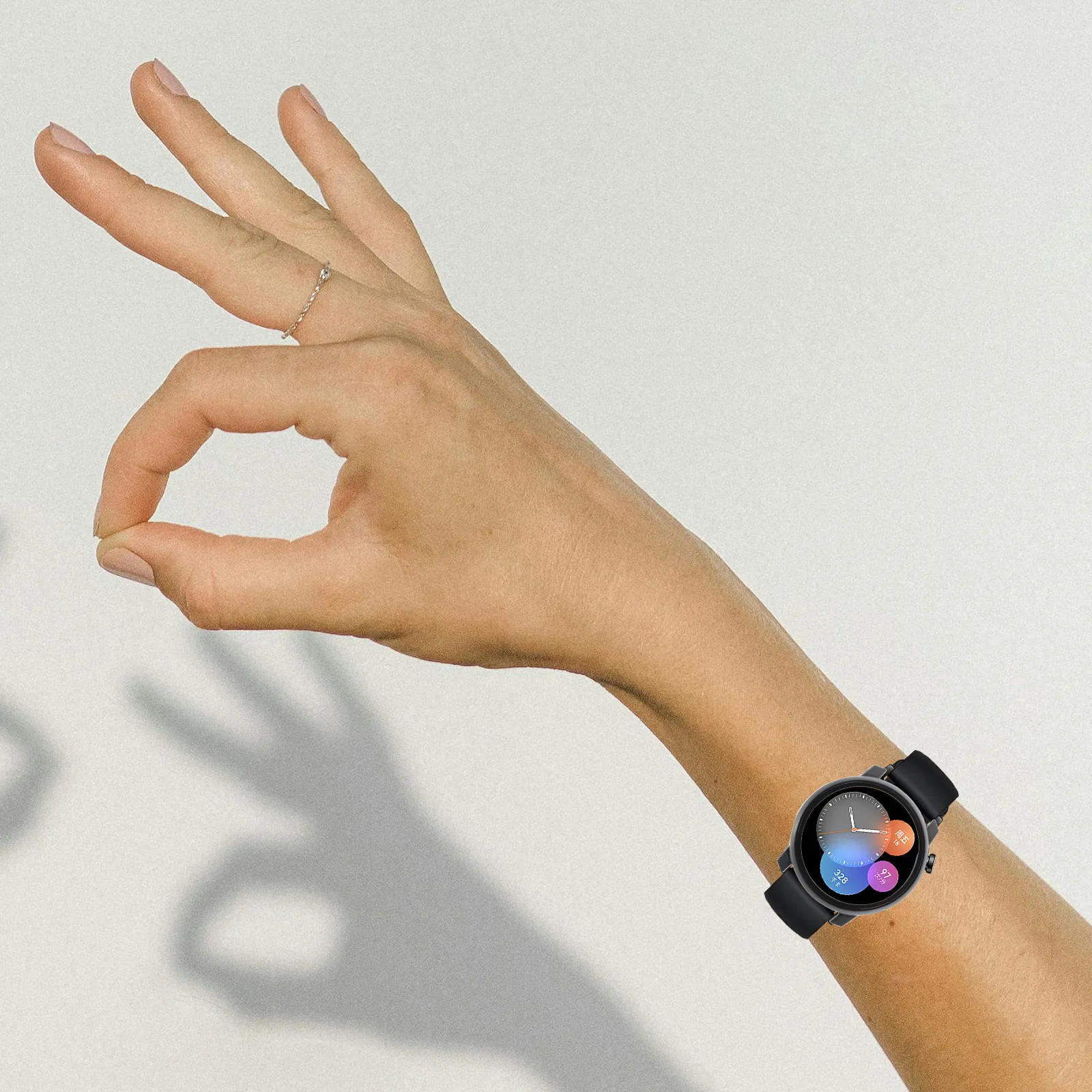 Funda Protectora para Reloj Inteligente, Protector de Pantalla para 3 Relojes, Resistente al Agua, Sensibilidad Mantenida, Funda para Pantalla de Reloj