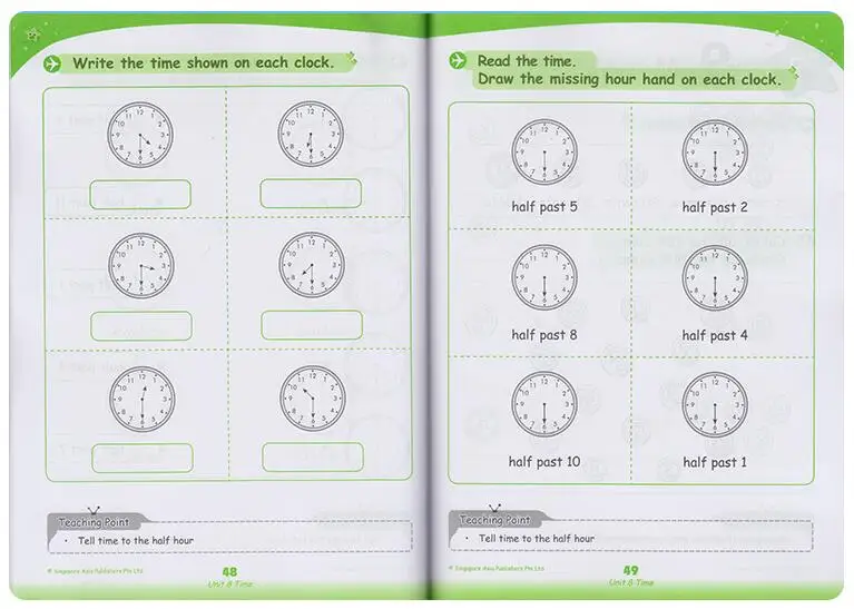 Imagem -06 - Matemática Livro para Crianças Sap Learning For Kindergarten Livro Didático para Crianças Pcs Set