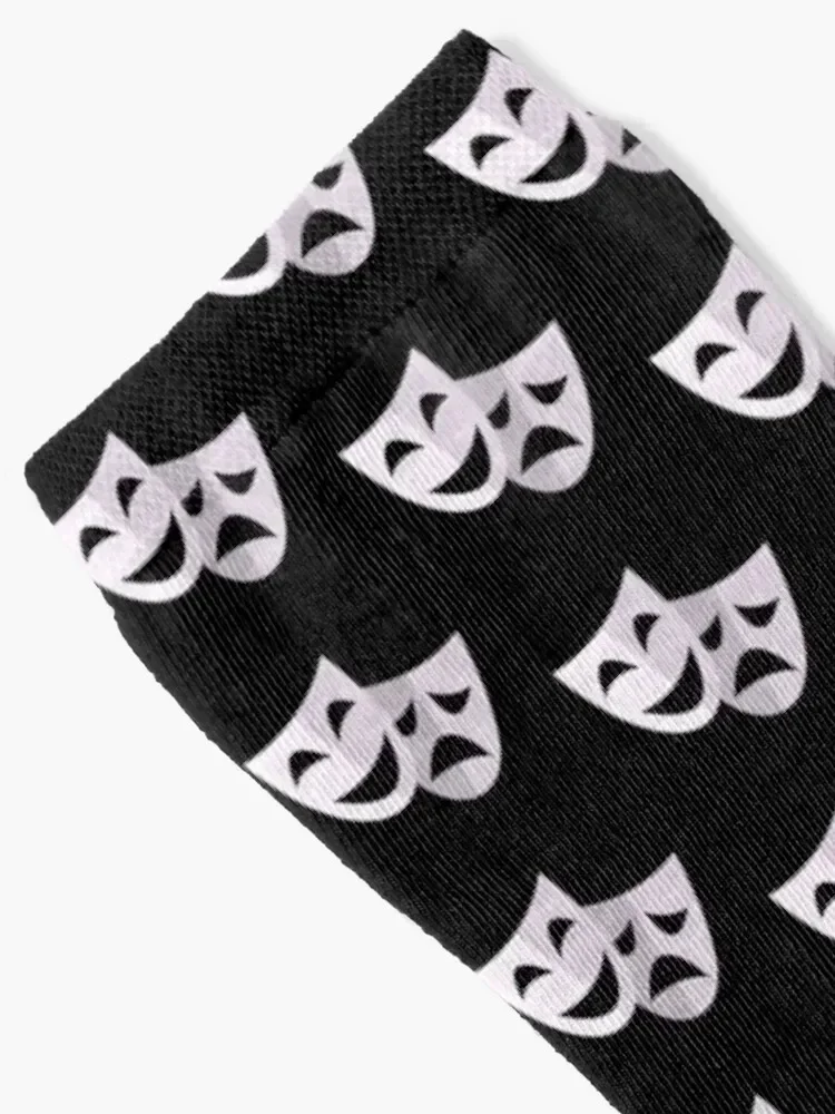 Classic Theater Masks - Light Socks men cotton high quality Children's Socks For Men Women's