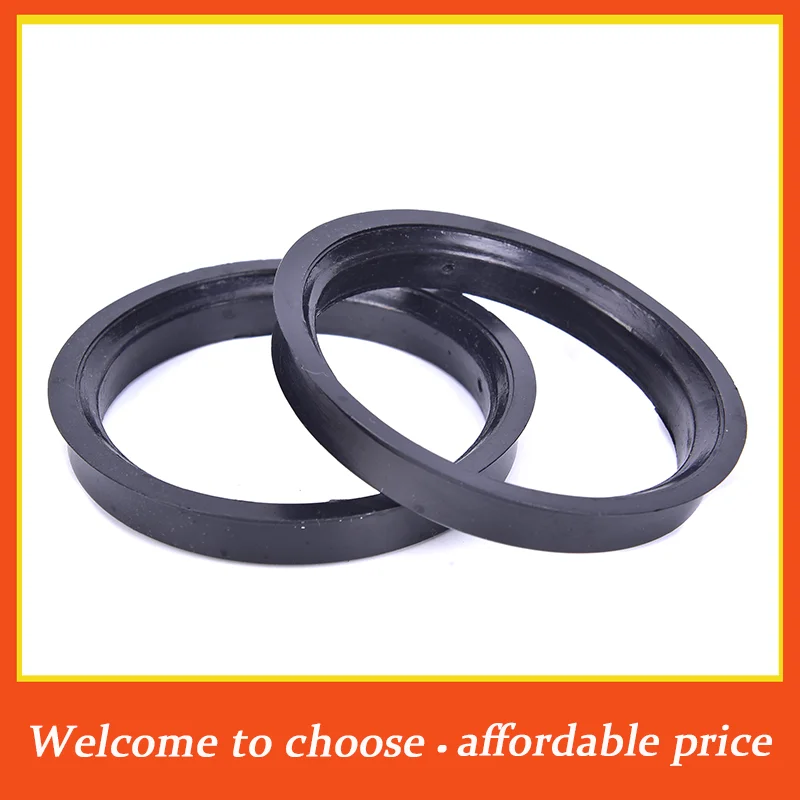 

TH 4pcs Plastic Black For CARS Hub Centric Rings Car Wheel 2020 New Hot sale 4 Bore Center Collar 66.6-57.1mm*