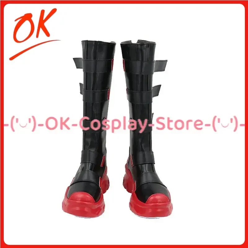 [Personalizado] Jason Todd zapatos de Cosplay juego de Anime disfraz de juego de rol Prop Halloween carnaval fiesta botas de cuero PU