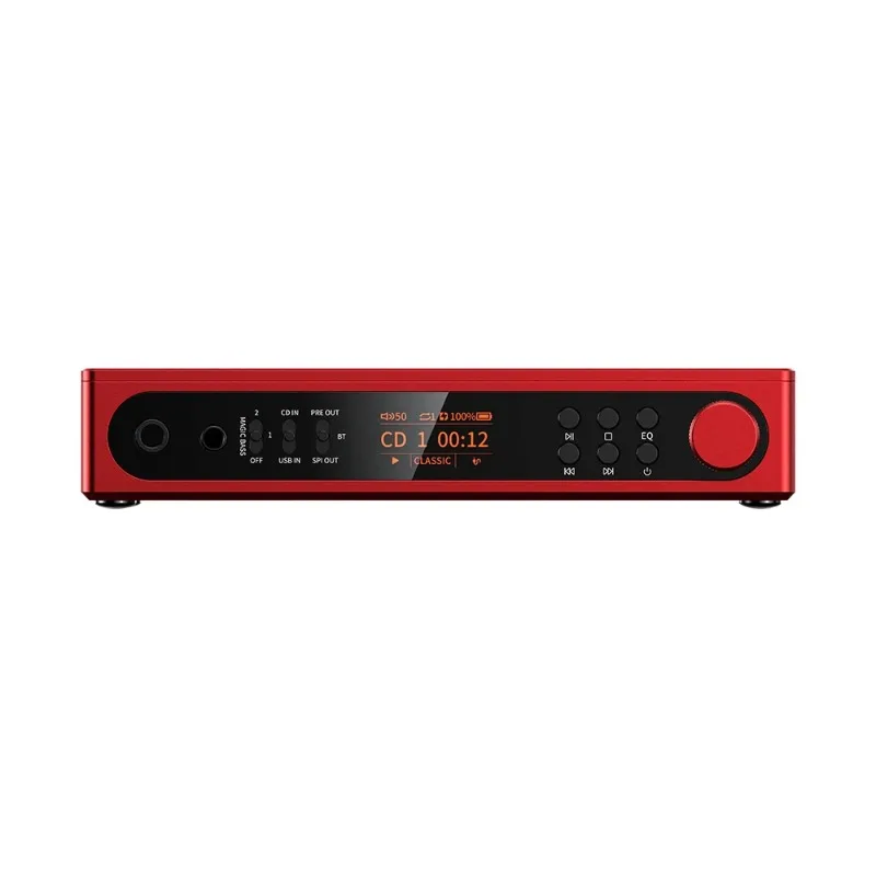 DM15 R2R Portable Stereo CD Player with HD Display, USB/CD HiFi Audio