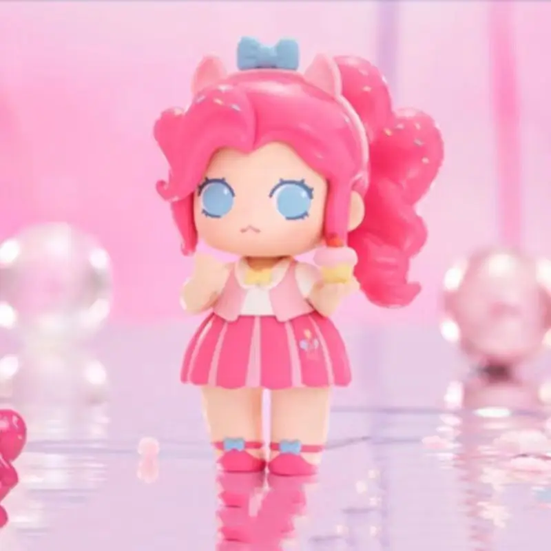 Rainbow Foal Blind Box Figurine Mistero Anime Figure Simpatiche bambole da collezione Decorazione del desktop Giocattoli Principessa Giocattoli Regali
