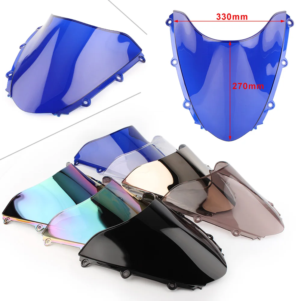 CBR1000RR Motorcycle Windshield Windscreen Double Bubble For Honda CBR 1000RR 2004 2005 2006 2007 / CBR 1000 RR 04 05 06 07