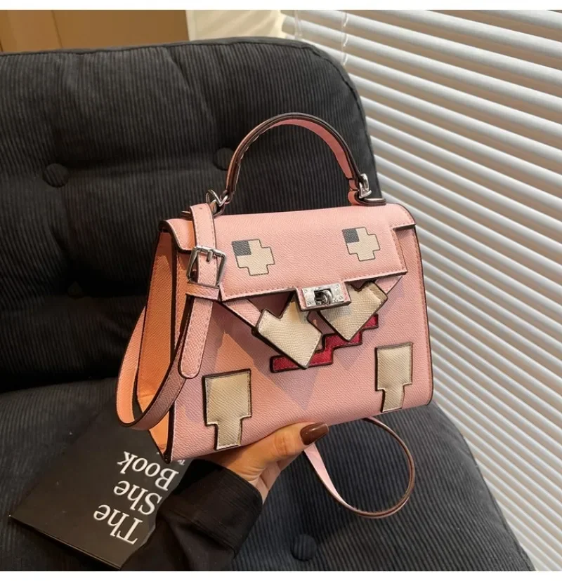 

Luxury Brand Women's Leather Tote Bag Elegant Crossbody Shoulder Handbag Designer Ladies Purse Classic