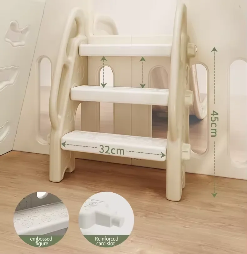 

Multifunctional Climbing Frame Children's Indoor Slide Swing Combination Toy Small Amusement Park Equipment