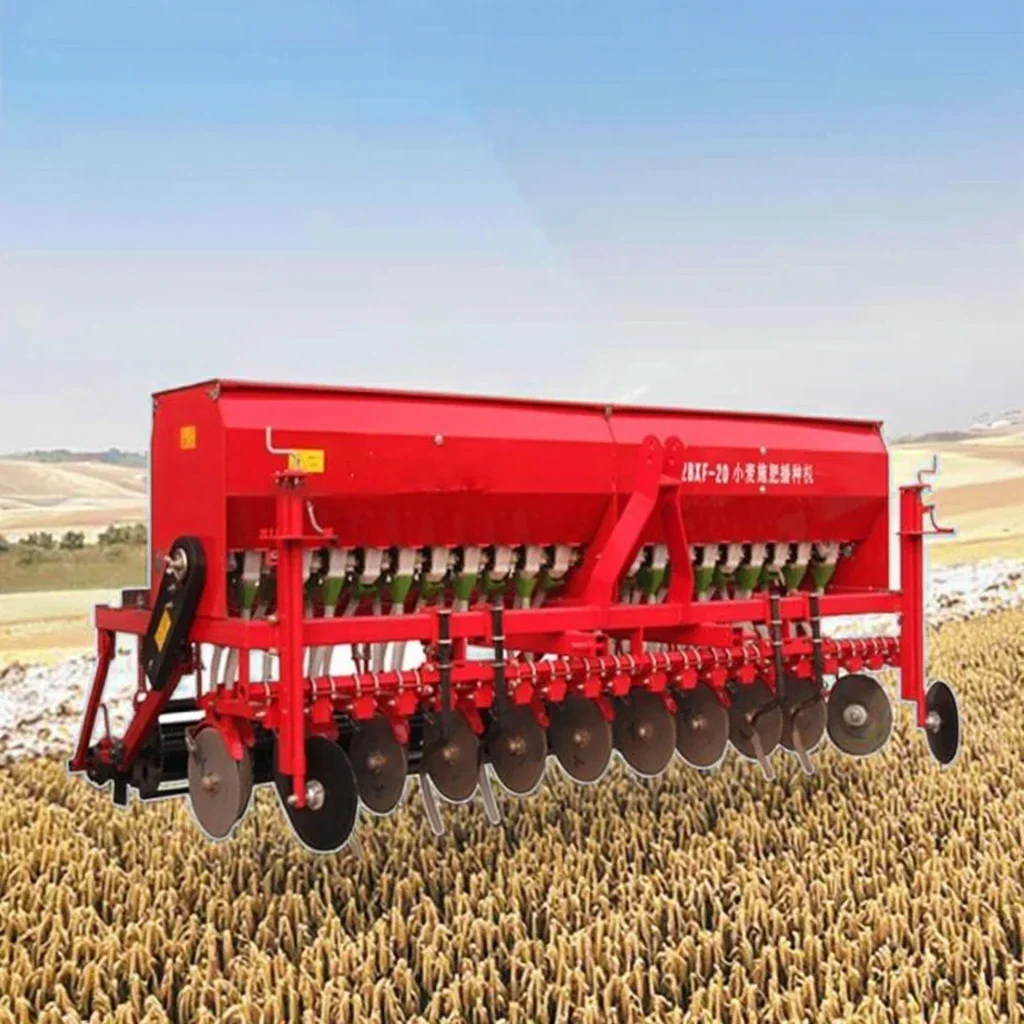 

Wheat & Barley Dual Crop Planter - Quick Change Seed Plates, 20-40cm Row Spacing