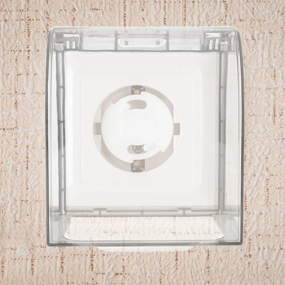 

4Pcs Weatherproof Outlet Cover 86 Type Waterproof Design Sturdy Materials Easy Installation Outdoor Indoor Protection