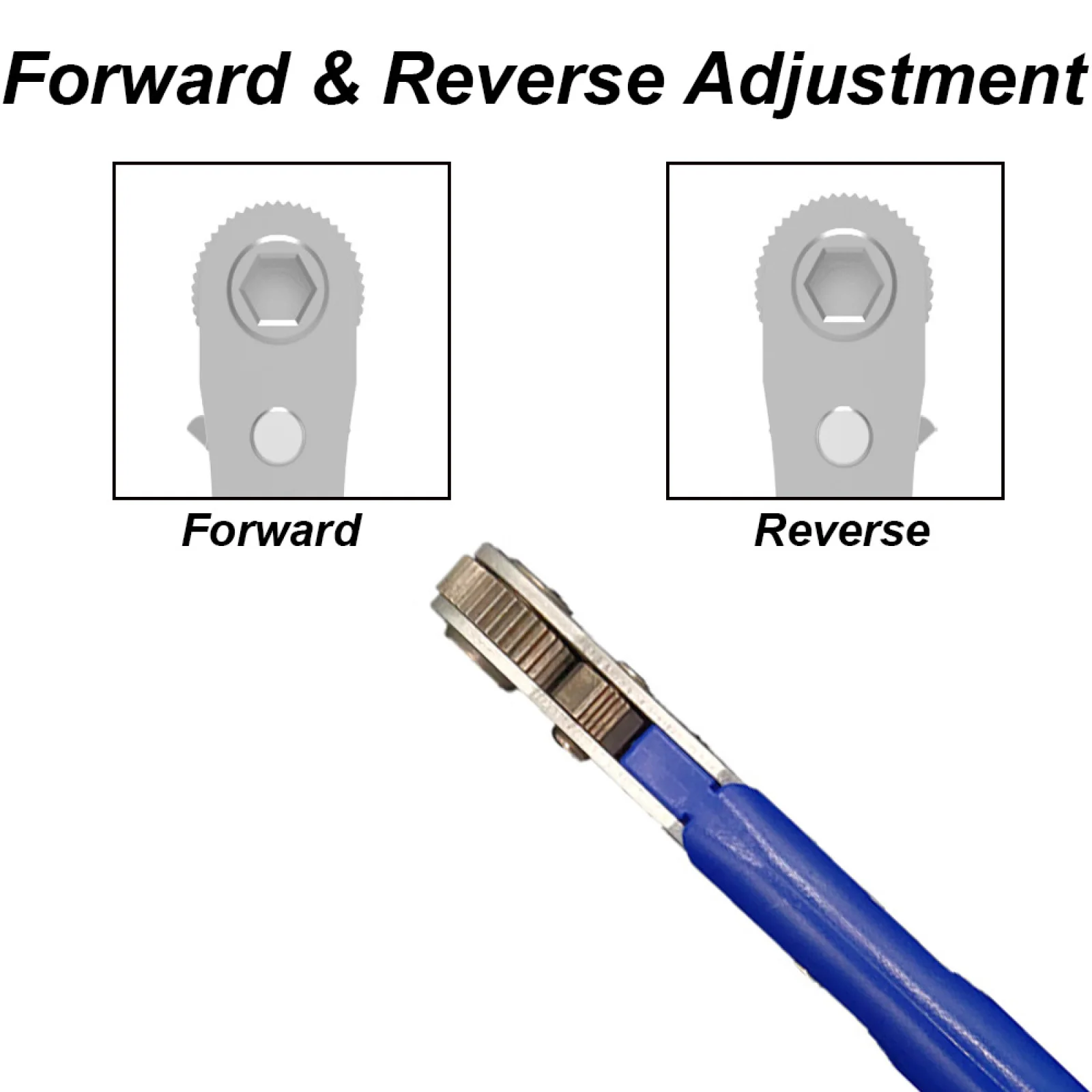 14 In 1 Blue Mini Ratchet Screwdriver Set L-Shaped Wrench Elbow Replaceable Head Wrench Multifunction Bidirectional Regulate