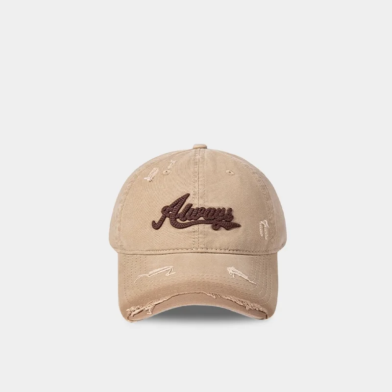 

Summer Hot Sell Hats Big Head Circumference Baseball Cap Retro Embroidery Versatile Color Scheme Baseball Cap Leisure Versatile