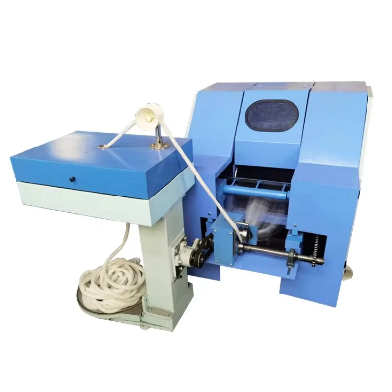 Electric Sheep Wool Yarn Textile Cleaning and Spinning Cotton Sliver Knitting Making Machine