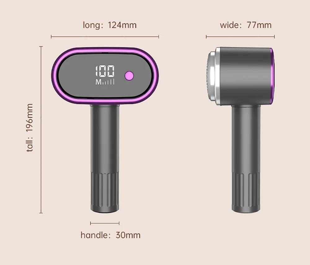 Electric Clothes Lint Remover Double Blades High‑Speed Lint Shaver Hair Ball Trimmer USB Rechargeable Fluff Fuzz Remover
