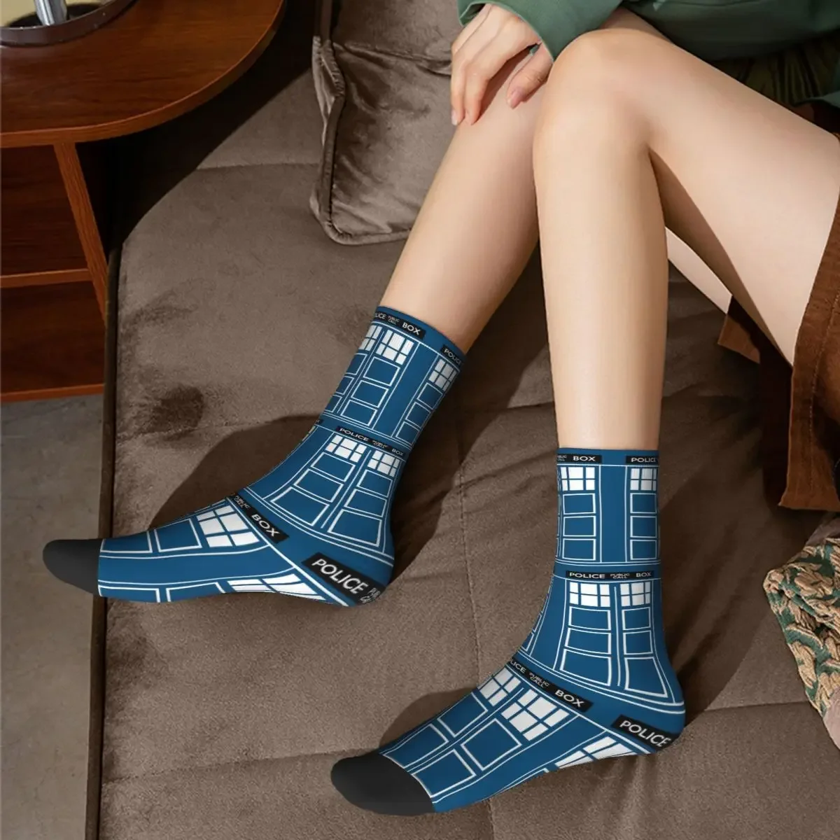 Policebox Socks Harajuku High Quality Stockings All Season Long Socks Accessories for Unisex Birthday Present