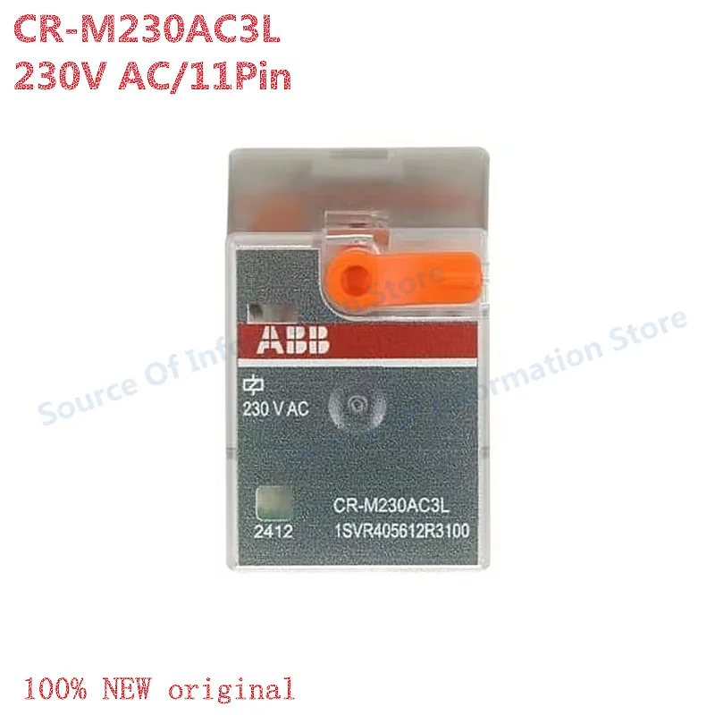 

ABB CR-M230AC3L Intermediate Relay 11-Pin 230V AC for Electrical Engineering