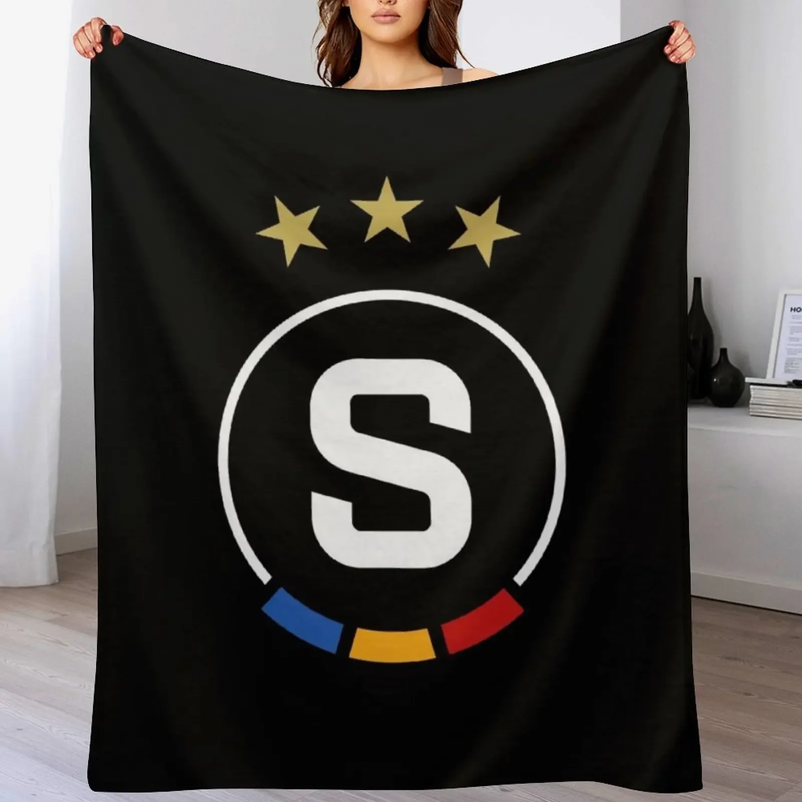 

Athletic Club Sparta Praha Throw Blanket Beautifuls Soft Big Blankets