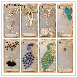 Bling Rhinestone Crystal Soft TPU Phone Case for iPhone, Fashion, Bling, 14, 15, 13, 12, 16 Pro MAX Plus