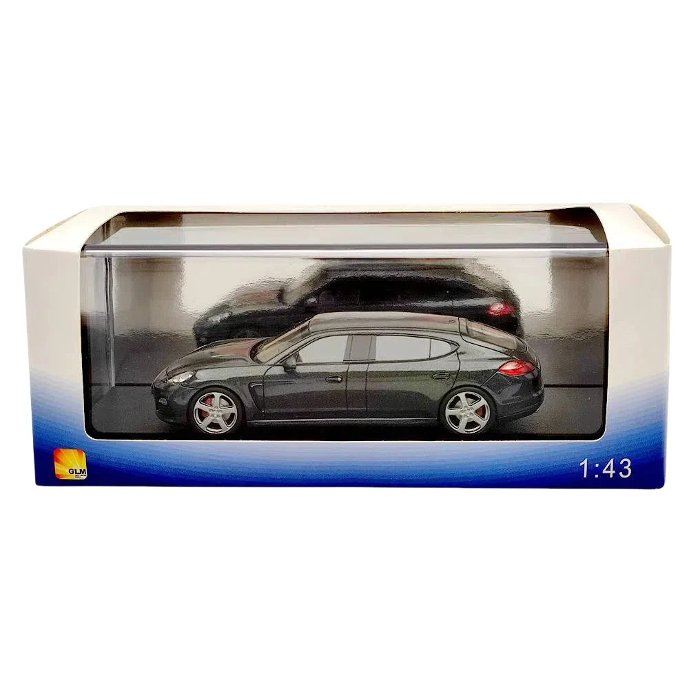 Modèles GLM 1:43 pour Ruf RXL, modèle en résine de qualité supérieure, 2012, voiture allemande de luxe à haut rendement, modèle Fastback gris. # 214002 Édition limitée de collection