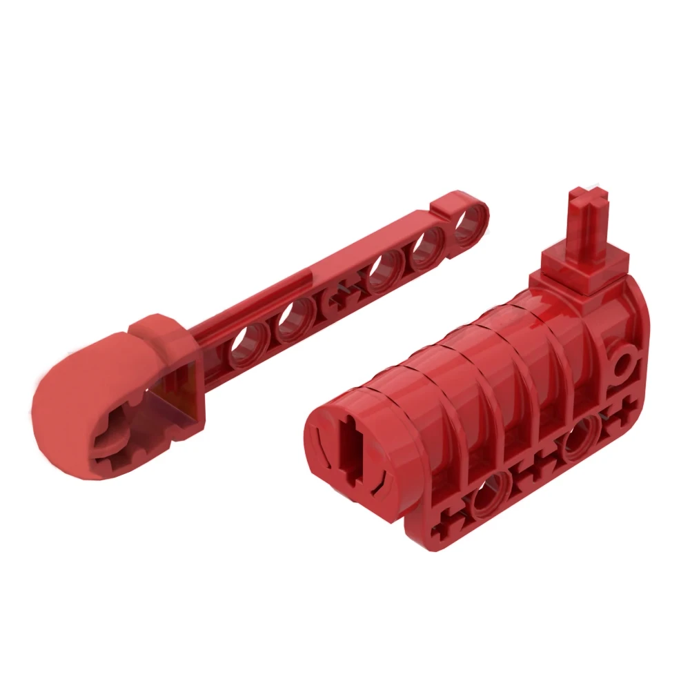 モック-ガンランチャー弾丸セット,ソフトラバーエンド矢印,平底シューター,技術部品,Legoeds 57028 57796と互換性があります