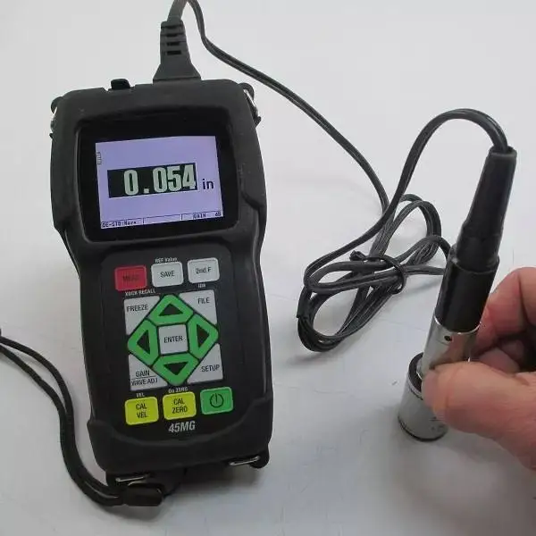 Olympus Digital 45MG Ultrasonic Thickness Gauge Industrial Non-destructive Testing Instruments