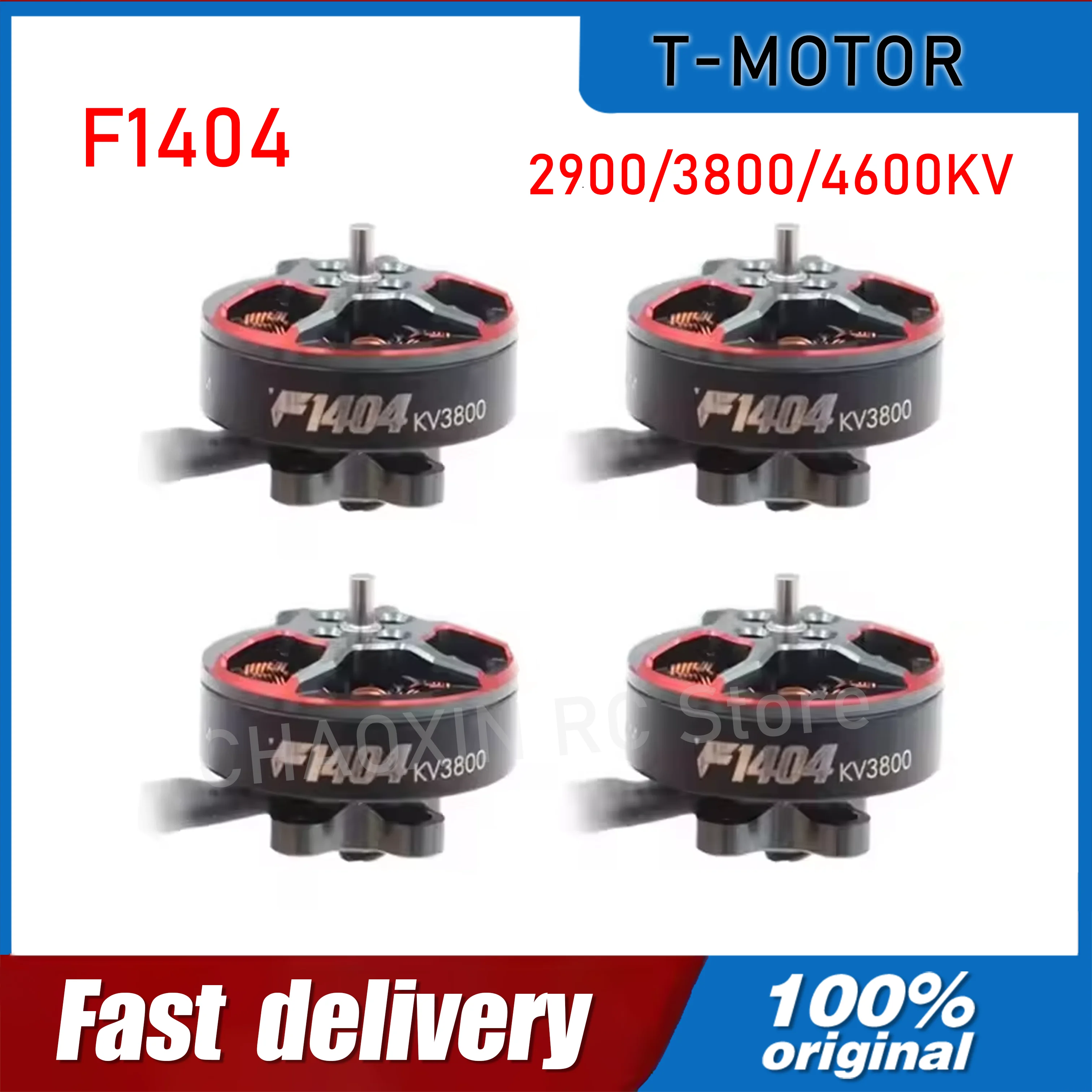 

T-Motor F1404 2900/3800/4600KV Brushless Motor 2mm Shaft Diameter for RC FPV Freestyle Toothpick Drones Replacement DIY Parts