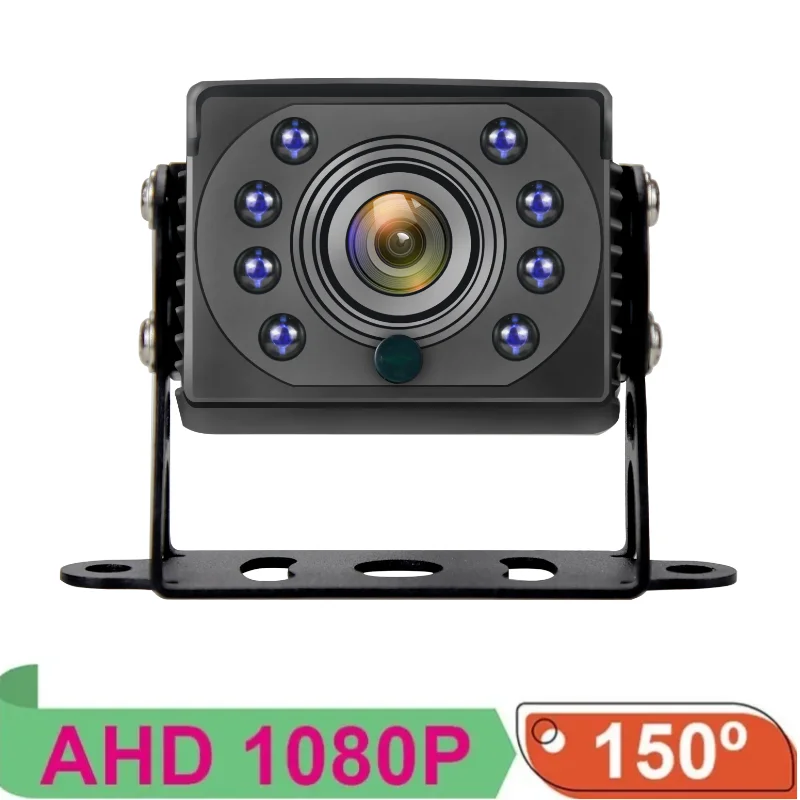 1920*1080P AHD Backup Camera 12V for Bus Truck Vehicle Monitoring 8 IR Night Vision Car Surveillance Camera IP68 Waterproof