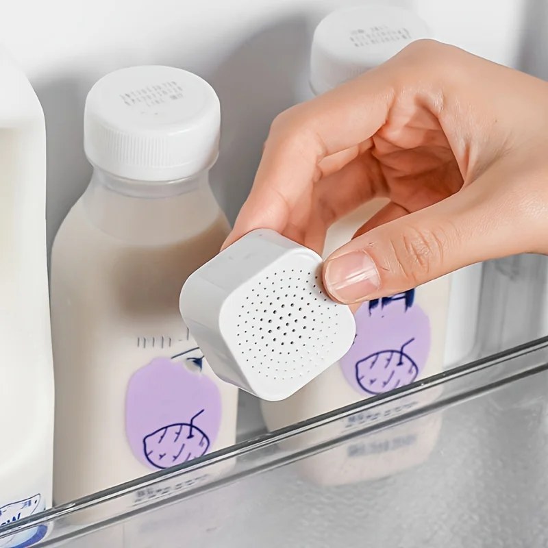 Caja para quitar olores de nevera, caja de almacenamiento de carbón activado repelente de insectos para armario doméstico, caja para absorber formaldehído, 6/12 Uds.