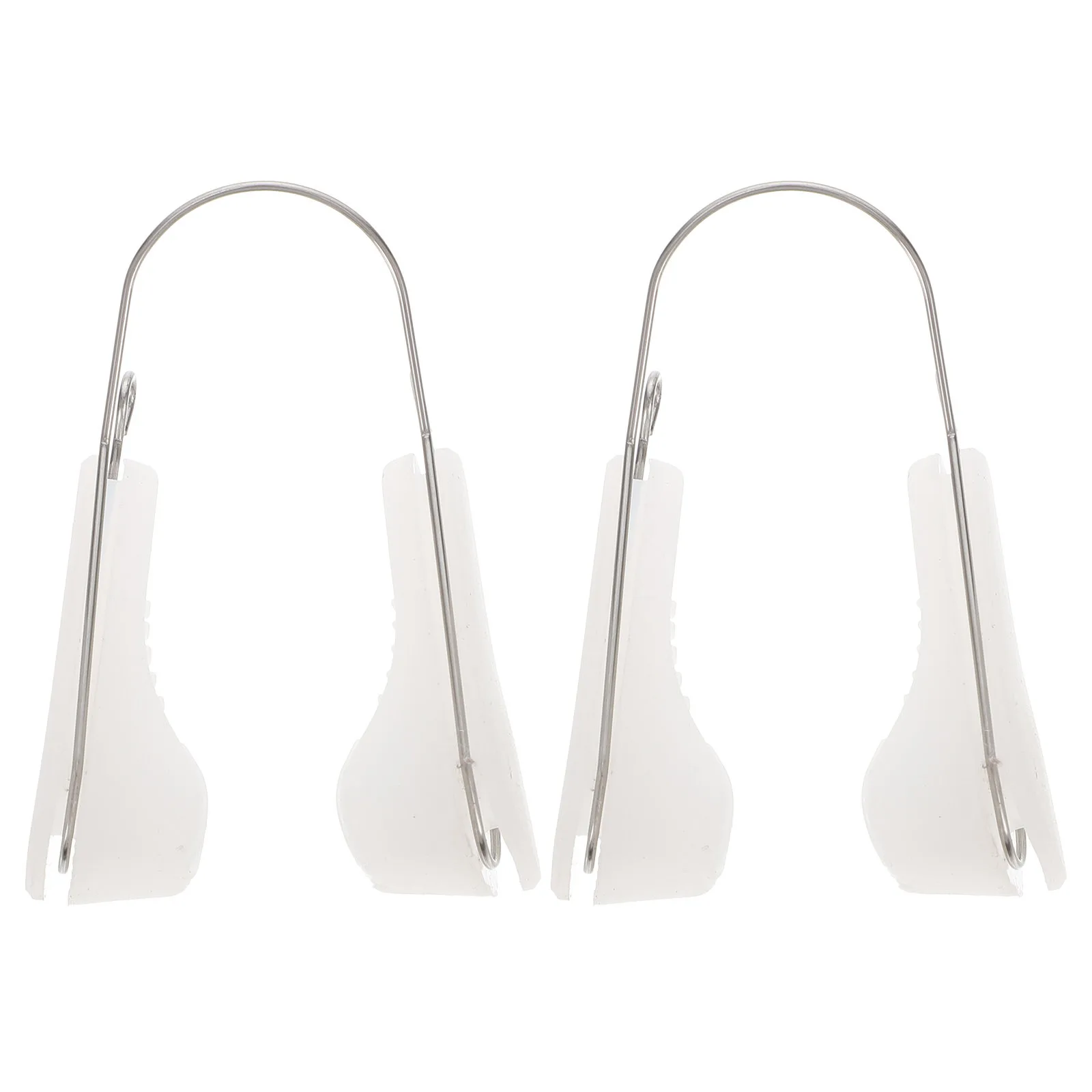 2 stks Brug Stijltang Siliconen Draagbare Shaper Clip Voor Platte Neus Verbetering Neus Lifting Tool Gezicht Schoonheid Apparaat