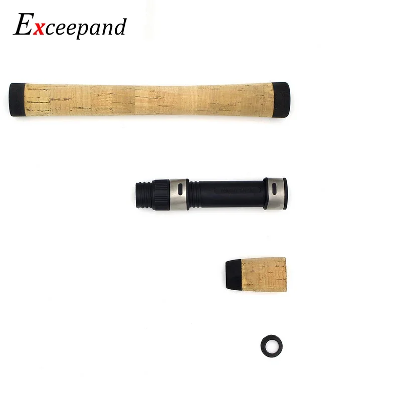 Exceepand Mango caña de pescar giratorio con empuñadura de corcho - imagen 3