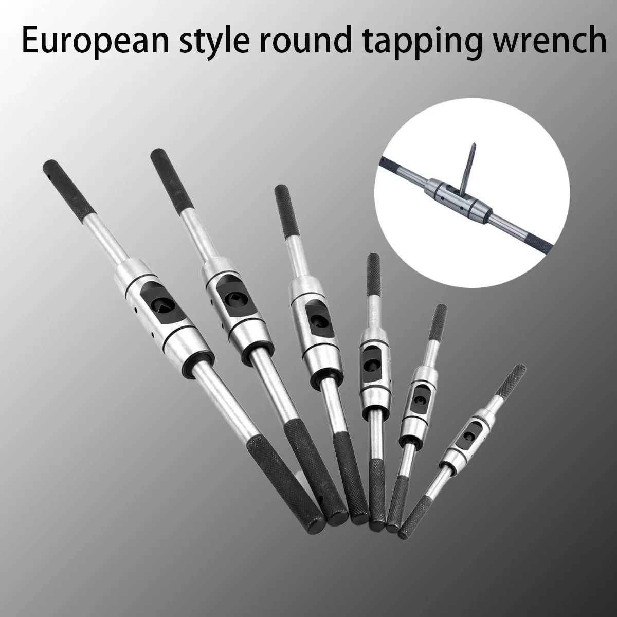 Adjustable Hand Taps Wrench Tools For Mechanic Tapping Winch High Quality Steel Thread Processing Tools CNC Screw Tap M2-M24