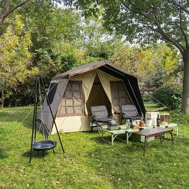Tent Camping Double Prevent Rainstorm Sun protection Outdoor Tents