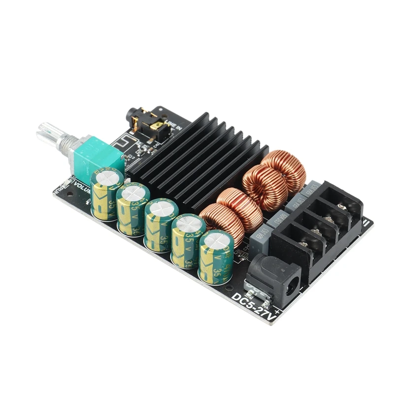 บลูทูธ 5.0 AUX TPA3116 เครื่องขยายเสียงดิจิตอล 2X100WลําโพงสเตอริโอAMPโมดูลเพลงบ้าน