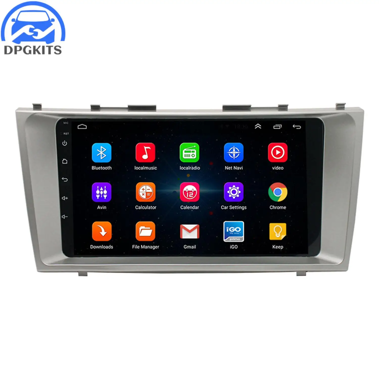 

9" 1+16G Carplay Android System Car Radio Multimedia Video Player Car Navigation Bluetooth Function For Toyota Camry 07-11 12V