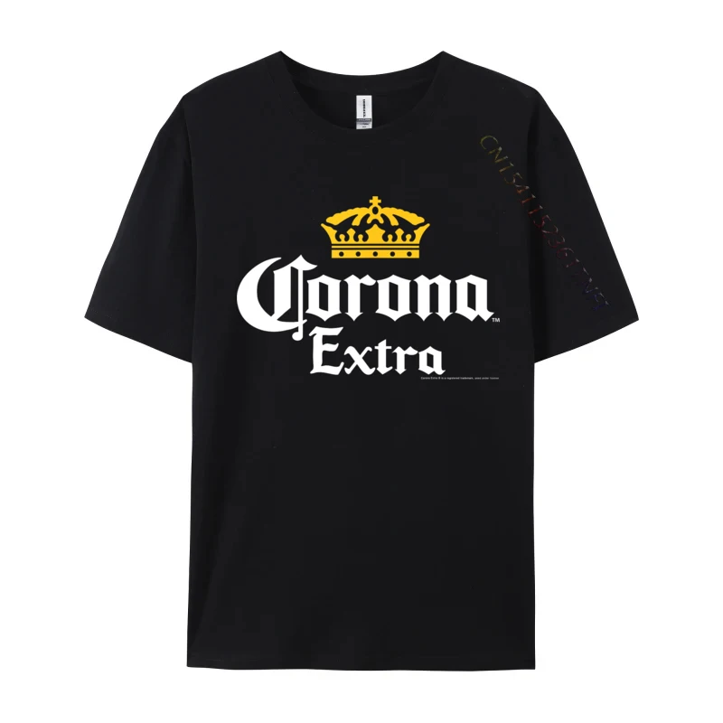 

Officially Licensed Corona Gold Crown Rife Mens T Shirt Cool Camisa Luxury Designer T-Shirts Pure Cotton