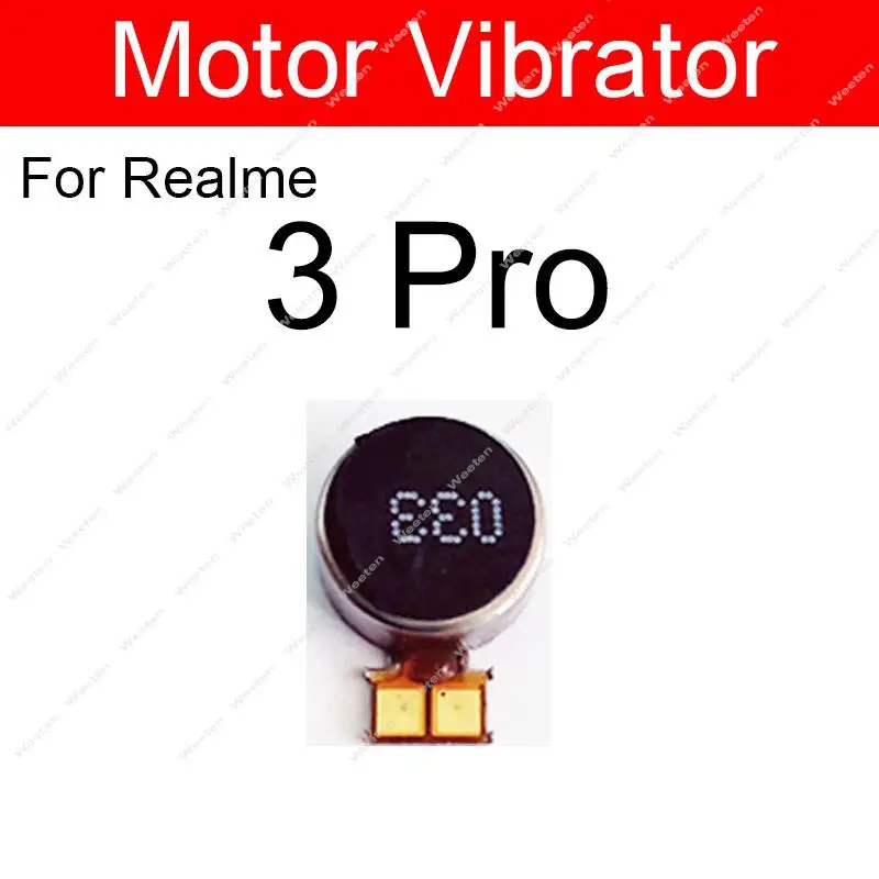 For Realme 2 3 5 5i 5S 6 6i 6S 7 8 9 Pro 5G Motor Vibrator Vibration Motor Flex Cable Parts