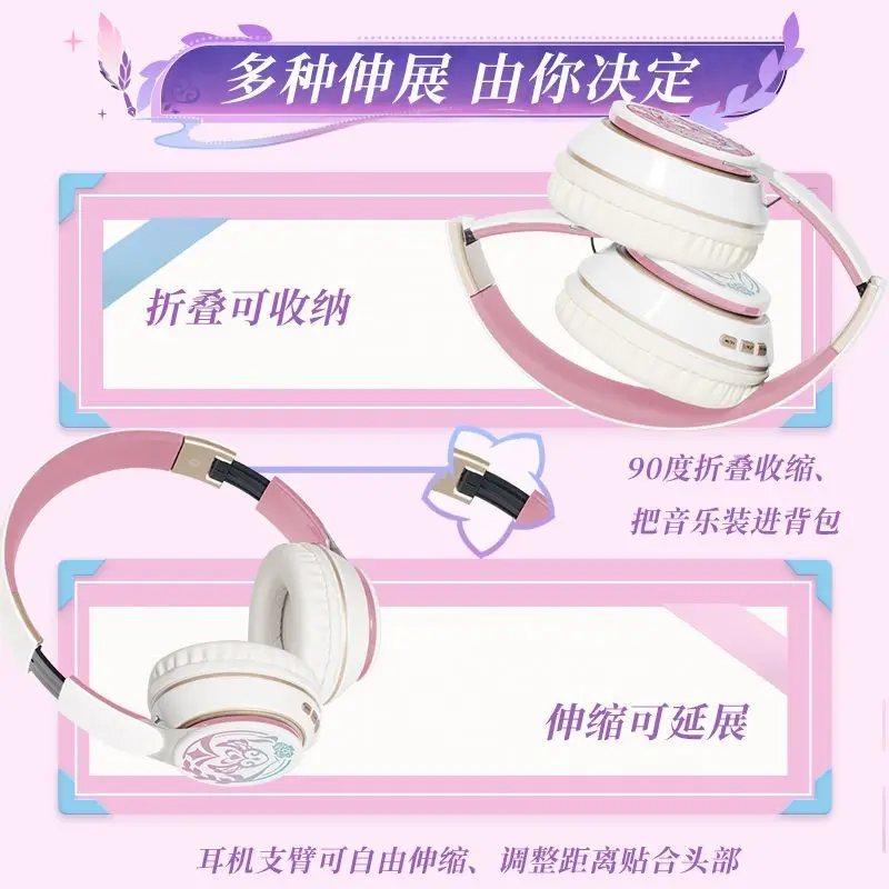 Xinxilian Theme Over-Ear Bluetooth Headphones High-Value True Wireless Earphones view 3