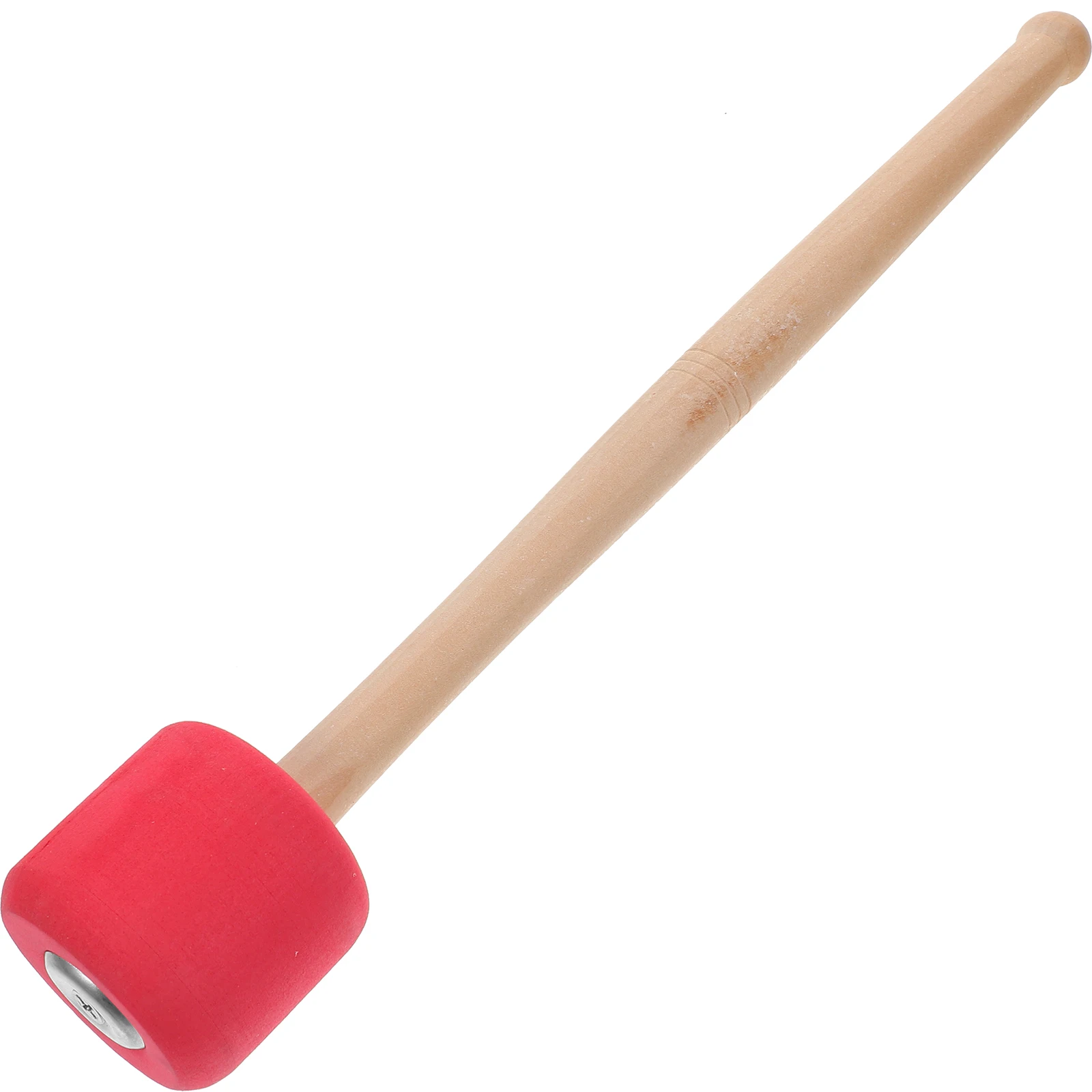 

Premium Drum Mallet Long Bass Stick Beech Wood Handle Percussion Instrument for Adult Practice Beginner Drumsticks Tool